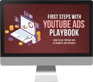 First-Steps-With-YouTube-Ads-Playbook Monitor by Umecourse